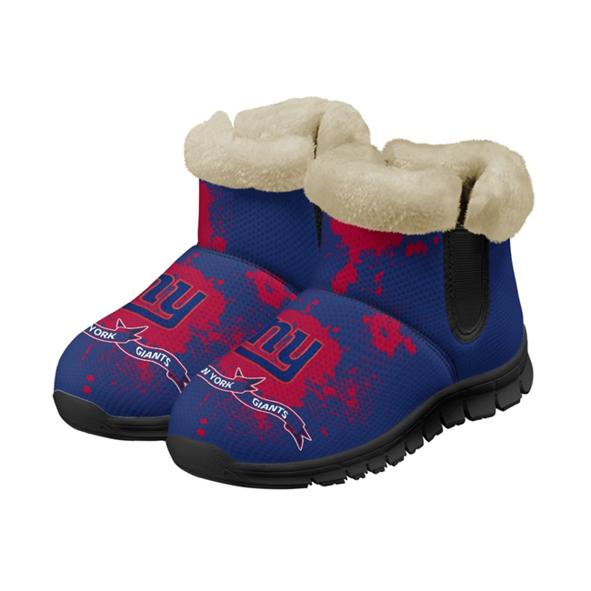 Women's New York Giants 2024 Snow Boots/Shoes 003(Pls check description for details)